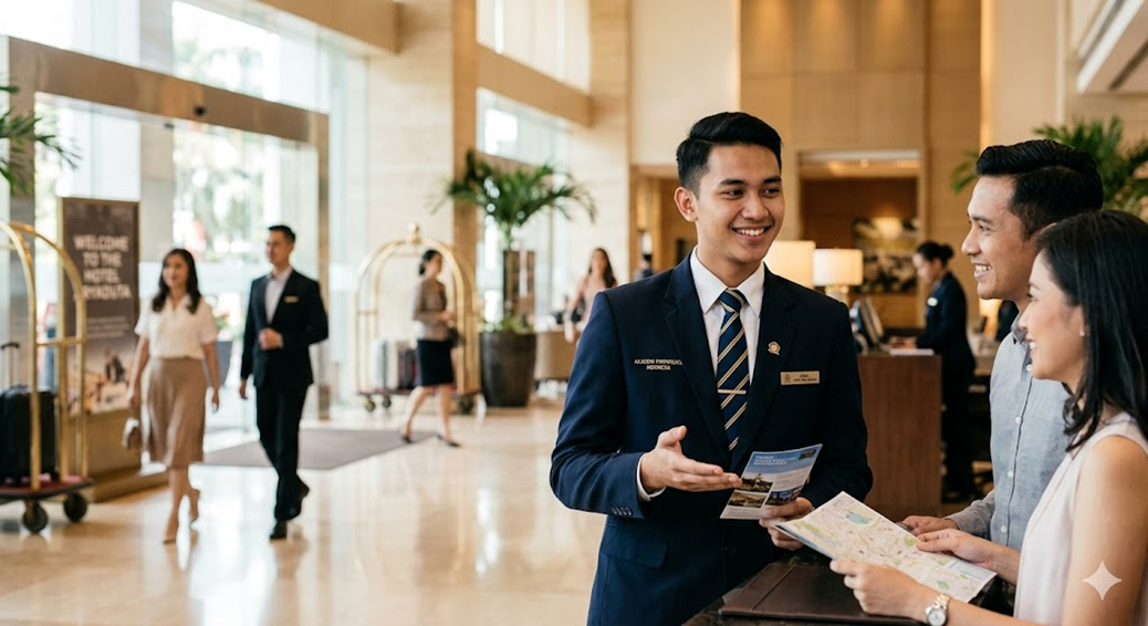 Mahasiswa atau lulusan perhotelan