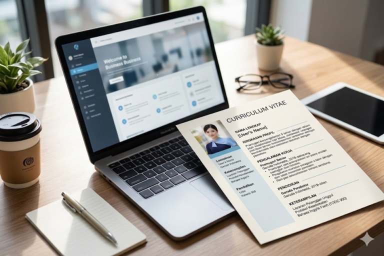 Contoh curriculum vitae profesional untuk melamar pramugari KAI.