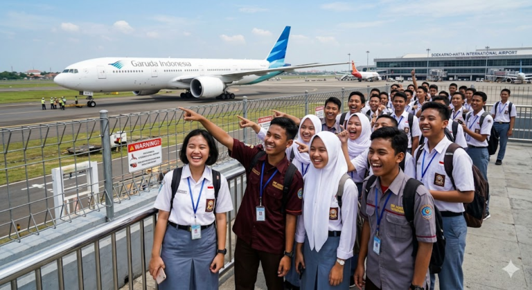 Lulusan SMA SMK tertarik masuk sekolah penerbangan AERONEF INDONESIA